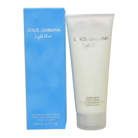 crema dolce gabbana light blue|dolce and gabbana body lotion.